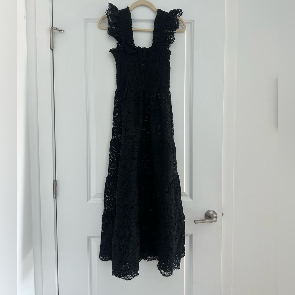 Hill house black lace Ellie dress. Size XXS